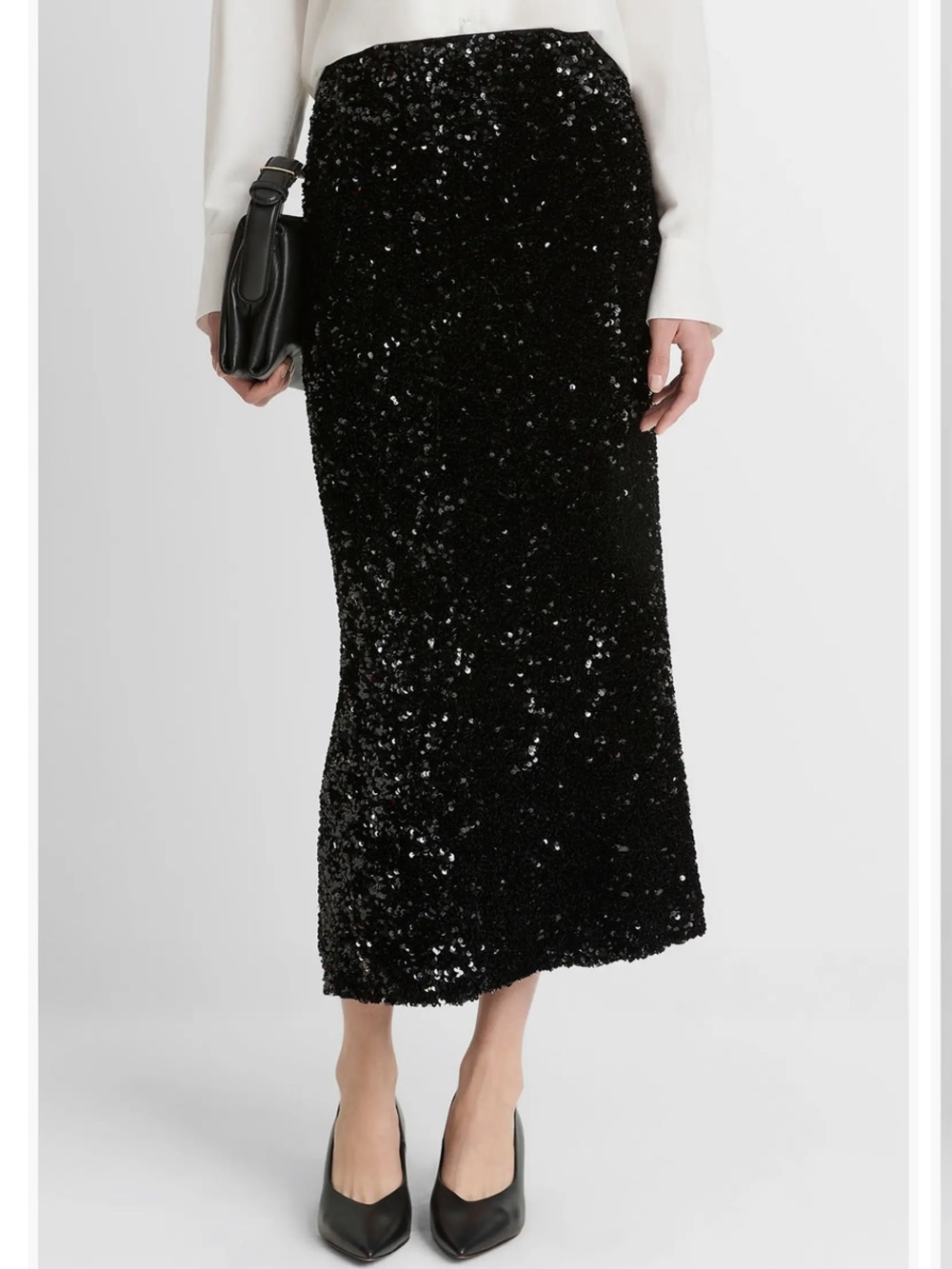 Vince sequin velvet skirt. Size 4
